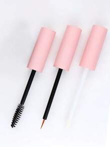 1 pezzo Tubetto vuoto da 5/10ml per mascara, eyeliner, lucidalabbra con applicatore a spazzolino, contenitore per creme per ciglie, bottiglie in plastica per rossetti e burro per le labbra, ricaricabili