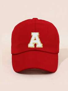 1pc Kids Baseball Cap Simple Letter Baby Softbrim Sun Hat , Stylish And Versatile, Suitable For Boys And Girls Daily Outing In Spring And Summer (8-12 Years) - Multicolor - View 10