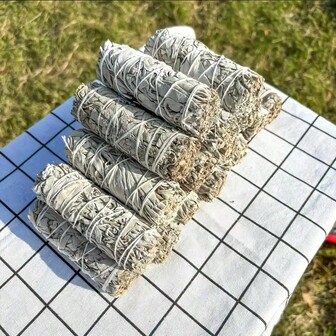 White Sage Smudge Stick, Complete Sage Smudging Set, Aroma Diffuser To Purify Space And Boost Positive Energy, Suitable For Home Decor And Holiday Gifts