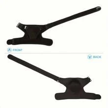 Sangle de fixation d'épaule portable, anti-tension, ajustable, pour la pression gauche et droite, convient à l'exercice et à l'utilisation quotidienne, protection des épaules