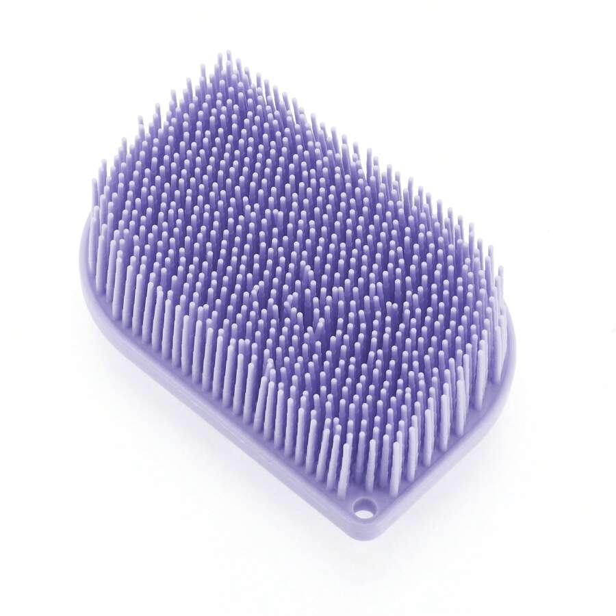 Double Sided Bath Brush For Bathroom For Shower For Bath 4.17"X2.76" 1 Pc