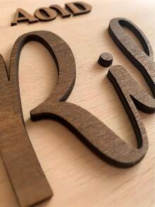 1 Newborn Birth Announcement Sign, Wooden Baby Name Board, Baby Memorial Supplies, Photo Prop For Boy/Girl Baby Shower Easter Gift Things For Girls/Boys - Multicolor - View 5