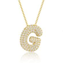 Single Letter Golden Elegant Pendant, Women Jewelry, Necklace, Bracelet DIY, Accessories For Women, Mother's Day, Teacher's Gift, Daily & Festival Wear