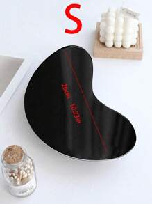 1pc Minimalist INS Style Acrylic Mirror Tray, Asymmetrical Shaped Decor Piece, Photo Prop, Home Decor, Nordic Style, Suitable For Candles, Jewelry, Cosmetics