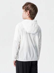 Balabala 巴拉巴拉儿童防晒服男童女童外套2024年夏季新款婴儿上衣亲子套装 - 白色 - 查看 3