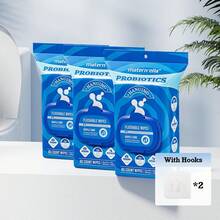 Matern'ella Hanging Unscented Wet Wipes With Probiotics, Large Size Adult Wipes Made Of Plant - Based Fibers,Alcohol-,Butt Wipes, 240/640 Wipes In Total   Wet Wipes With Hygiene Soft Mild Formula Suitable Travel Toilet Paper Xl - 3 Packs 240 Wipes - View 8