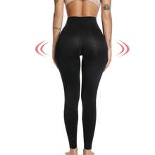 Anti-Cellulite Legging Women Slimming High Waist Tummy Control Shapewear Shaping Leggings Body Shaper Pants - 黑色 - 查看 9