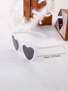 1个新娘派对心形玻璃杯 婚礼派对户外道具 伴娘礼物 婚礼用品 派对用品 - 白色 - 查看 5