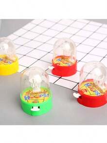 8 قطع مجموعة ألعاب كرة السلة المصغرة، تفاعل أبوي-طفل، إغاثة من التوتر، حوض كرة السلة المكتبي (ألوان عشوائية)