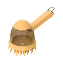 New Pet Bathing Brush, Dog Scrubbing Massage Shower Brush, Dispense Liquid, Cat Grooming Brush