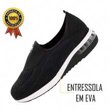 Modare Ultraconforto ORIGINAL Gel Tech Orthopedic Cushioning Slip On Women's Sneakers - 黑色 - 查看 3