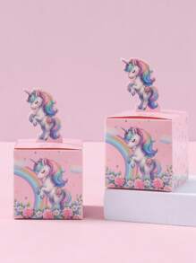 24pcs Unicorn Candy Boxes,Unicorn Party Favor Box,Gift Box,Gift Wrapping Box,Rainbow Unicorn Treat Box,Cartoon Themed Birthday Party Favors,Candy Box,Packaing Box,Snack Food Box,Chocolate Biscuit Baking Box,Gender Reveal Party Decor,Wedding Party Supplies,Bridal Shower Favors,Holiday Party Supplies,Holiday Gift