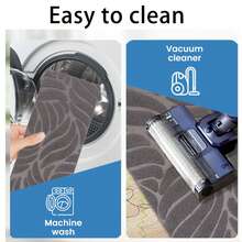 Youyijia 15 PCS Stair Tread Pads Stair Mats Wall Stickers Carpet Non-Slip Step Protectors - 65x20cm Reusable Stair Runner Rugs Covers Stair Protection Mats For Home Indoor Pets Kids Elders (Gery)