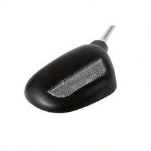 2pcs High Definition Convex Bicycle Rearview Mirrors - Adjustable Bicycle Rearview Mirrors With Reflective Strip, Suitable For Mountain Bikes And Road Bikes, Wide Angle View, ABS Material, Black Oval Design, Essential Safety Riding Accessory, Vehicle Safety Equipment, Enhancing Outdoor Cycling Safety - Multicolor - View 5