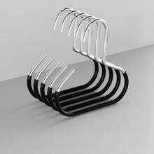 5pcs Circular Silk Scarf Hanger, Multi-Functional Simple Tie Organizer, Dipped Plastic Anti-Slip Traceless, Home Storage Rack For Scarves Towels Belts Wraps Accessories Display Organization - Multicolor - View 12