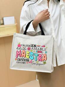 Deus diz que você é: bolsa de maquiagem de viagem fofa para mulheres, organizador de cosméticos leve, porta-moedas para itens essenciais de viagem