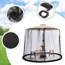 Moustiquaire moustiquaire camping extérieur moustiquaire compte patio parasol filet pour parasol, couverture pour protection contre le soleil et les moustiques dans le jardin