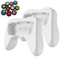 2pcs Handle Grip/Game Accessories/Gaming Grip, Compatible With Switch Joycon, With 10 Button Cap Covers Included - Multicolor - View 13