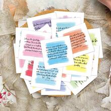 60 piezas Tarjetas con Versículos Bíblicos Inspiradores - Tarjetas de Oración y Aliento Coloridas con Citas de las Escrituras, Regalo Perfecto para Amigos y Familia - Tarjetas Diarias de Afirmación y Motivación - Multicolor - Ver 5
