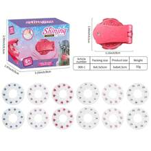 ABS Material, Mini Nail Drill Machine With Drill Pieces For Girls' Home Decoration Toys, Suitable For Children Over 6 Years Old, To Exercise Their Hands-On Ability And Cultivate Their Interests And Hobbies!