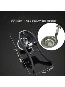 Ins - Hot-Selling Quick Egg Beater And Egg Separator, 304 Stainless Steel Beauty Egg Opener, Holiday Party Gift, Gathering Party Gift, Birthday Party Gift, Kitchen Gift For Mum, Sister, Brother, Grandmother.