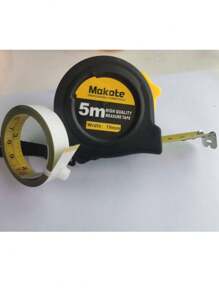 [Thick & Durable + High Precision] 3 Meters, 5m Tape Measure & 1m, 2m Steel Adhesive Measuring Tape, Dual Inch/Metric Scale, Woodworking, Electrician Tools, Rubber Anti-Drop Shell + Strong Adhesive, Workbench, Saw Table, Drawing Table Portable Measuring Kit