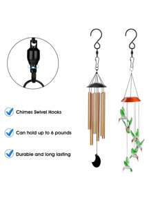 Stainless Steel Swivel Hooks For Flower Pots Swivel Hooks For Garden Home Decoration And Handmade Use-Garden Products-Home Decoration