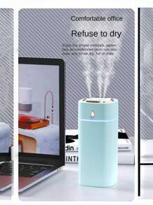 1. A 600 Ml Portable Ultrasonic Humidifier With 3 Spray Nozzles For Vehicles, Can Add Essential Oils (Requires Purchase), 7-Color Night Lights, Silent Operation, Automatically Shuts Off When Water Is Low, Suitable For Bedrooms And Hotels, Travel, Vehicles, Yoga And Self-Relaxation, Valentine's Day Gift, Christmas Gift