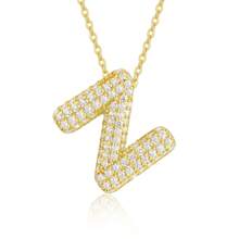 Single Letter Golden Elegant Pendant, Women Jewelry, Necklace, Bracelet DIY, Accessories For Women, Mother's Day, Teacher's Gift, Daily & Festival Wear