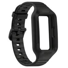 1pc Silicone Case+Strap Compatible With Hua Wei Band 9 8 7 6,Strap And Case Rubber Band Replacement Wristband For SmartWatch Compatible With Hua Wei 9 8 7 6 / Honor Band 6 7 And Other Scenes Accessories Men Women