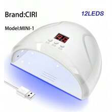 CIRIC UV LED Lamp Nail Dryer Lamp With Smart Sensor UV Nail Lamp For Curing All Gel Polish Professional Manicure Tool UV LED Lamp Nail Dryer With Smart Sensor UV Nail Lamp For Curing All Gel Polish Professional Manicure Tool
