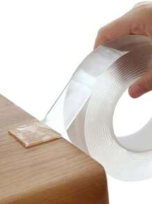 1pc/Double-Sided Tape Washable Seamless Transparent Double-Sided Sticker Magic Blanket Fixed Row Auxiliary Adhesive