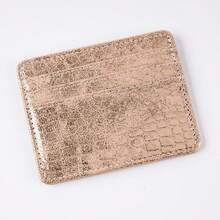 Ultra Thin Card Holder, PU Card Case For Bank Cards, Laser Women's Card Wallet, Multi Card Slot Card Pouch - Multicolor - View 9