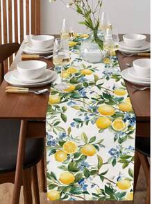 Spring And Summer Lemon Towels, Life Is Sweet Fresh Fruit Kitchen Table Decoration, Seasonal Home Decoration Indoor And Outdoor Party Supplies