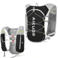 Running Vest Backpack For Men Women, Camel Hydration Vest, Hydration Backpack For Hiking Trail Running Cycling Race Marathon, Running Phone Holder Vest(Only Backpack Without Bladder)