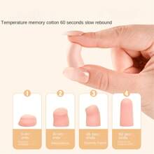 24 piezas/60 piezas/120 piezas Tapones para los oídos a prueba de ruido, tapones para dormir para reducción de ruido, tapones para los oídos a prueba de sonido, aptos para hombres y mujeres, sensación de uso suave y cómoda, textura similar a la espuma, rebote lento, uso prolongado sin lastimar los oídos