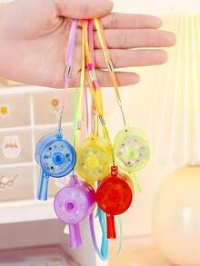 8pcs/4pcs/2pcs Luminous Whistle, Luminous Gift Prop, Party Supplies, LED Luminous Whistle With Lanyard Necklace, Glowing & Flashing Whistle In The Dark, Suitable For Adult Birthday Party Gifts, For Adult Use Only - Multicolor - View 4