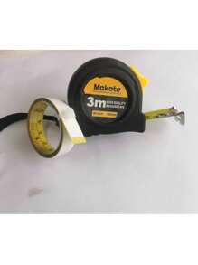 [Thick & Durable + High Precision] 3 Meters, 5m Tape Measure & 1m, 2m Steel Adhesive Measuring Tape, Dual Inch/Metric Scale, Woodworking, Electrician Tools, Rubber Anti-Drop Shell + Strong Adhesive, Workbench, Saw Table, Drawing Table Portable Measuring Kit