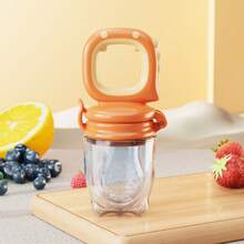 Baby Fruit Bite Toy Cute Dinosaur Shape Vegetable Bite Bag Colorful Infant Pacifier Bag Fruit & Vegetable Bag Complementary Food Feeder Pacifier Mesh Bag Fruit Feeding Bite Toy Silicone Mesh Bag Baby Feeding Tableware Sealed Bag Silicone Infant & Baby Bite Toy
