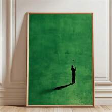 1 Pc Minimalist Golf Wall Art, Men Golf Canvas Print, Golfers Club Painting, Vintage Sports Men Poster, Modern Vintage Sports Painting Wall Art, Soft Green Artwork Modern Living Room Bedroom Office Frameless Decorative Painting - Multicolor - View 11