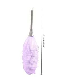 1/2pcs Chicken Feather Zen Dust Removal, Home Cleaning, Dust Sweeping Blanket, Artifact For Car Cleaning, Chicken Feather Duster