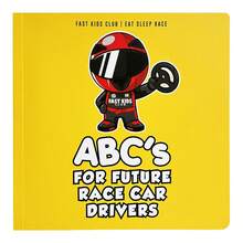 1 quyển sách bảng chữ cái ABC Future Racing Driver, Sách thiếu nhi, Nuôi dưỡng nhận thức về đua xe, Nuôi dưỡng sở thích đua xe từ khi còn nhỏ, Học từ vựng trong khi nhận biết các bộ phận đua xe, Thúc đẩy sự hiểu biết về tiếng Anh, Thích hợp làm quà tặng Giáng sinh, Quà tặng năm mới, Quà tặng sinh nhật - Nhiều màu - Xem 2