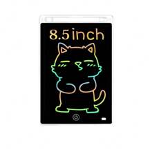 Tableta de dibujo LCD de 8.5 pulgadas: gran almohadilla para escribir y hacer bocetos con colores brillantes y seguros para los ojos, ideal para notas, hogar, escuela, oficina - juguete de viaje y regalo de Navidad perfecto, tableta de dibujo digital, pizarra para grafiti, vuelta al cole