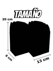 10 Cajas Dulceros Plim Plim Fiesta Carton Aguinaldos Bolo - Multicolor - Ver 2