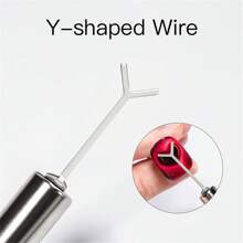 Y-Shaped Iron Wire Can Be Used With Magnets To Creat Heart Shapes Effect For Cat Eye Polish Magnetic Nail Art Tool Nail Art Accessories,Nail Supplies,Nail Tools,Nail Art Tools,Back To School,Nails,Nail Tools For Press On Nails