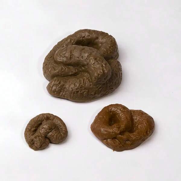 1pc/3pcs Novelty Gag Toys - Realistic Poop Shaped Joke Toy, Durable Plastic Funny Gift For Halloween, April Fools' Day, Graduation Party (No Battery Needed), Humorous Prop | Detailed Texture Design, Handmade Creative, Halloween Accessory