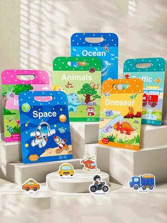 儿童手持果冻安静泡泡冰箱贴，益智认知玩具，适合 2 岁幼儿和学龄前儿童的礼物