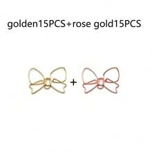 10PCS/24PCS/50PCS Butterfly Paper Clips, Fixed Book Paper Clips, Creative Design, Minimalist Learning Gifts, Stationery, Multiple Options Suitable For Organizing Office Stationery And Daily Office Decoration Paper, Mother's Day Gifts, And Perfect Holiday Gifts,Back To School,School Supplies