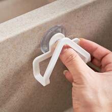 2pcs Japanese Style Sponge Drain Rack, Kitchen Sink Suction Cup Storage Rack, Bathroom Multifunctional Storage Rack, Can Hold Dishwashing Brushes, No-Drill Storage Artifact - Multicolor - View 2