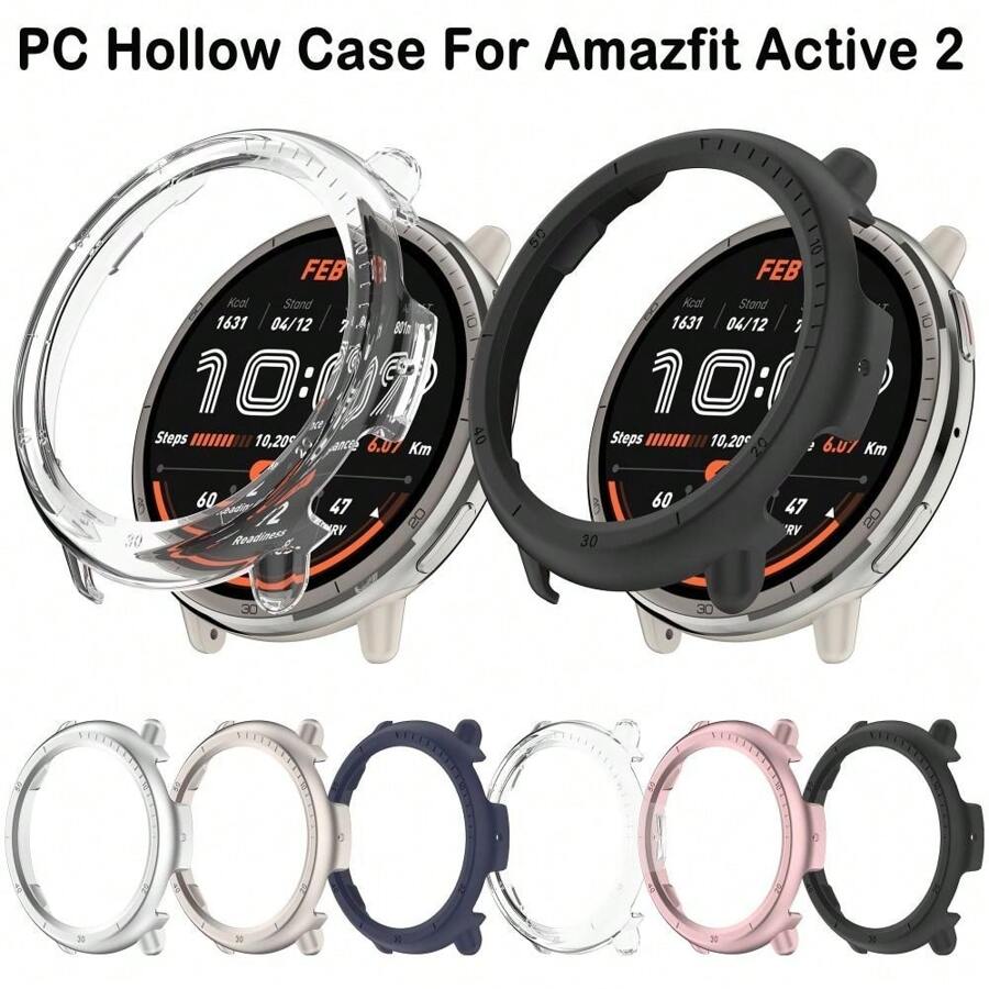 Custodia rigida forata per Amazfit Active 2 Smart Watch, guscio protettivo accessorio
